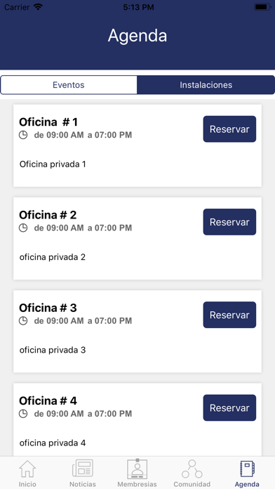 App screenshot