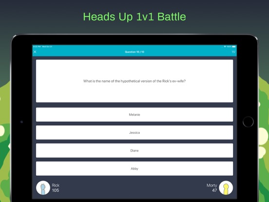 Screenshot #5 pour Fan Quiz for Rick and Morty