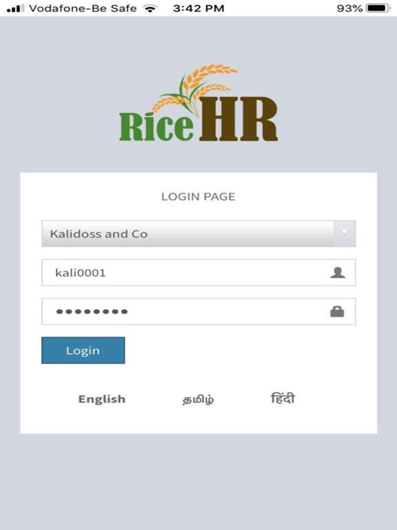 Screenshot #4 pour RiceHR ESS Lite
