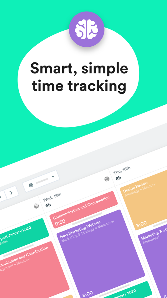 #2. Timely Automatic Time Tracking (iOS) 由: Memory AS
