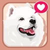 Samoyed Dog Emoji Sticker Pack icon