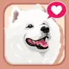 Samoyed Dog Emoji Sticker Pack delete, cancel