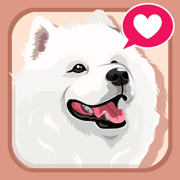 Samoyed Dog Emoji Sticker Pack