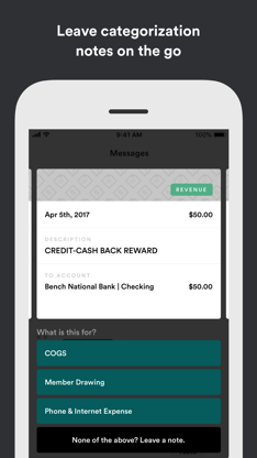Bench Accounting screenshot 4