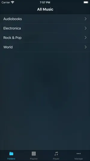 MusicFolder 2 screenshot 1