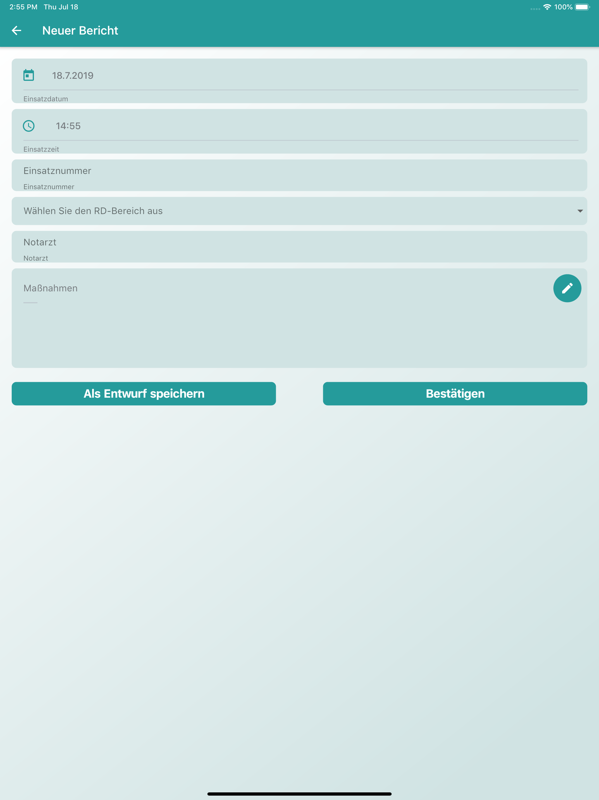 Digitales Berichtsheft Thür RD screenshot 7