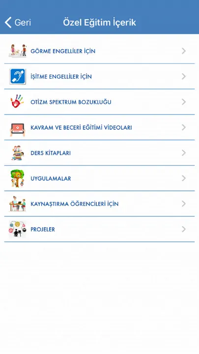 Özelim Eğitimdeyim iPhone Ekran Görüntüsü 4