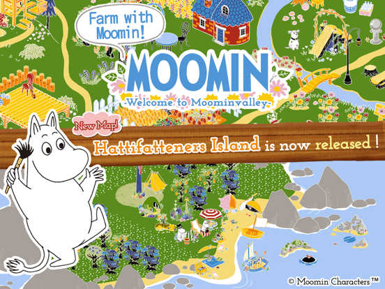 MOOMIN Welcome to Moominvalley на iPad