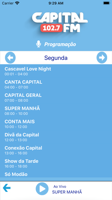 Screenshot #2 pour Rádio Capital FM