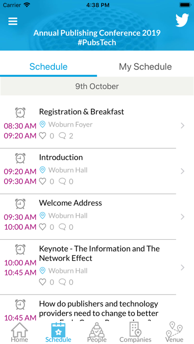 MyConf | Event App screenshot 2
