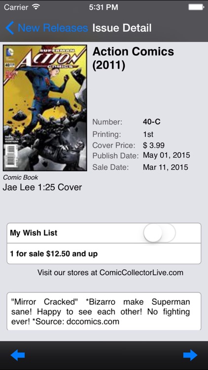 Comic Collector Live screenshot-3