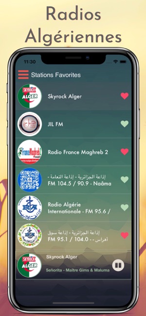 Radio Algerie dans l'App Store