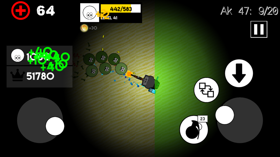 #8. LEFT - Survival (iOS) By: Dominic DiBlasio