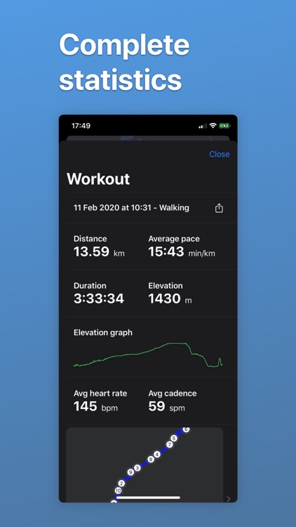 Cadence - map your workouts screenshot-4
