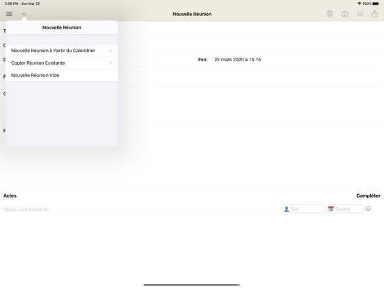 Screenshot #4 pour Meeting Notepad