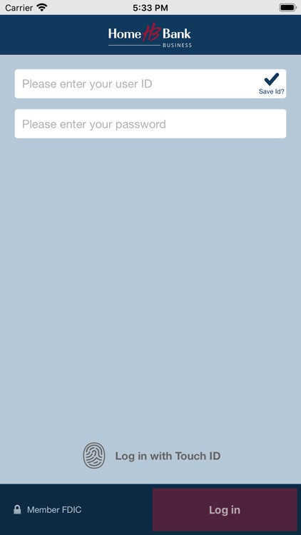 Home Bank Business Mobile