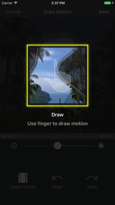 Draw Motion with Stabilization Screenshot