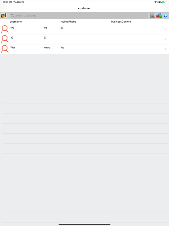 Screenshot #4 pour BusinessCard.-customer manage