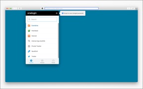 OneLogin for Safari screenshot