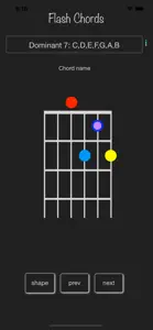 Guitar Flash Chords screenshot #5 for iPhone