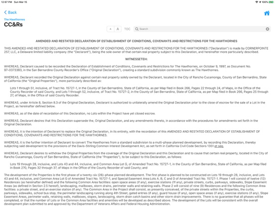 HOA GO iPad screenshot 5 - Productivity app