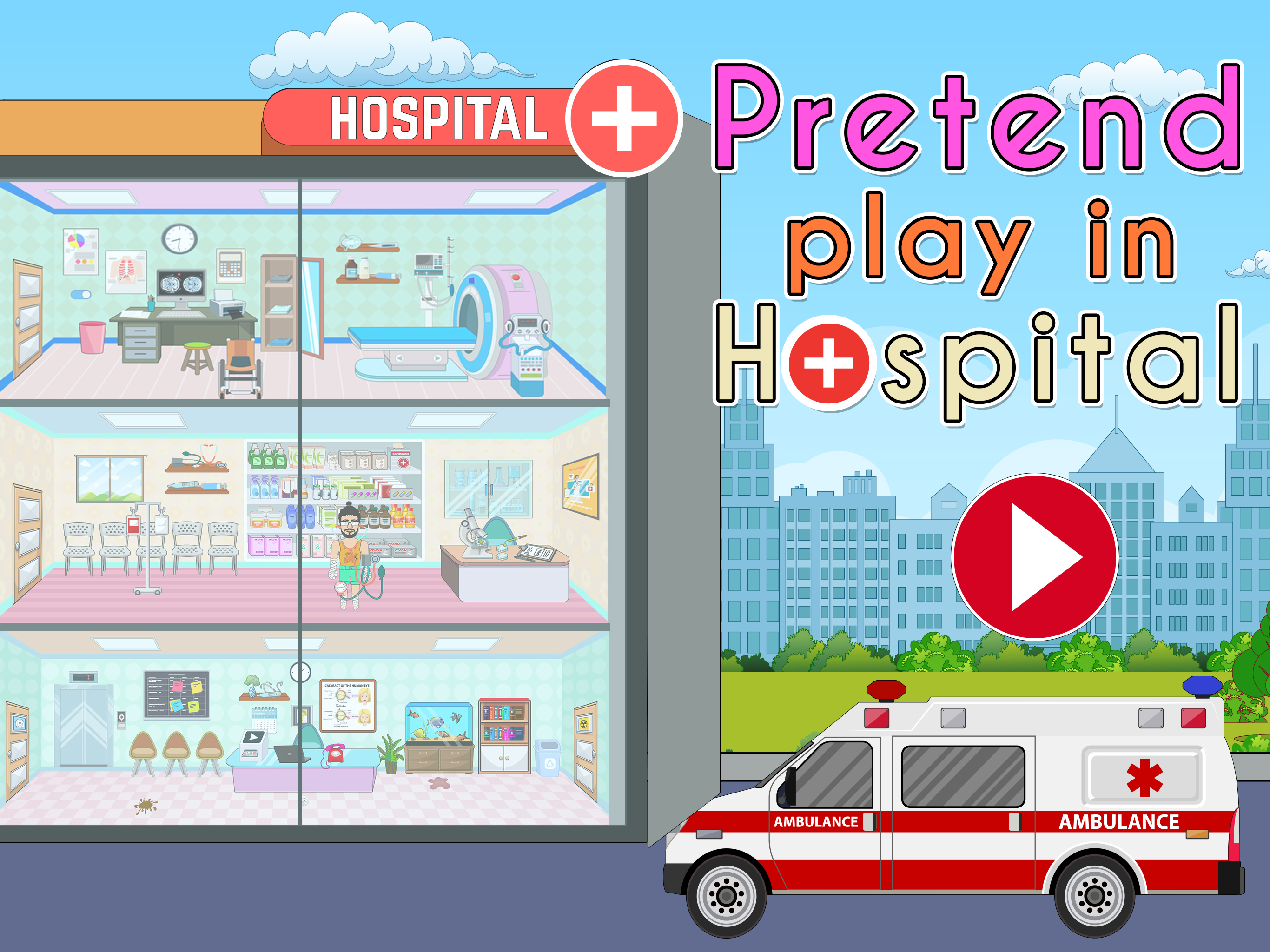 Pretend Play in Hospital screenshot 10