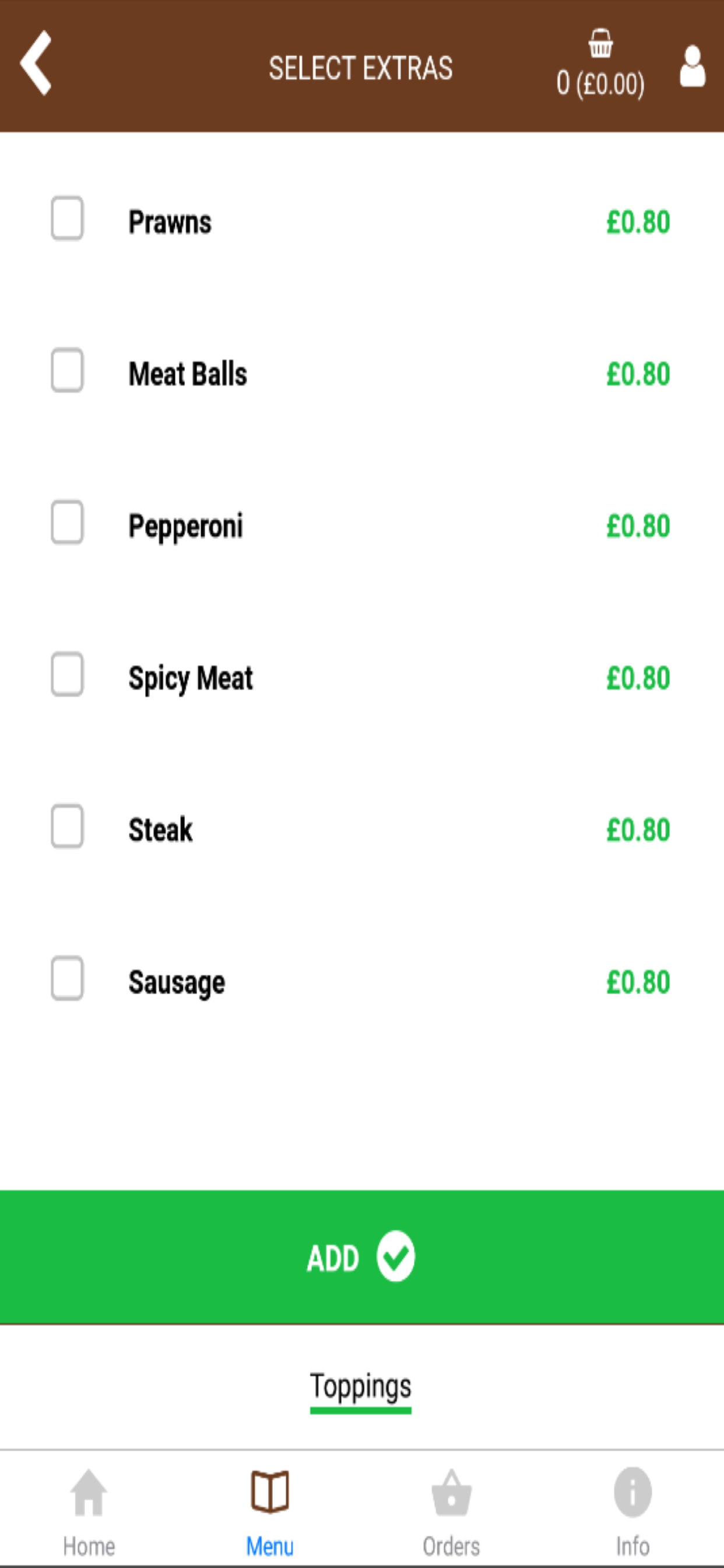 Royal Pizza L9. screenshot 4