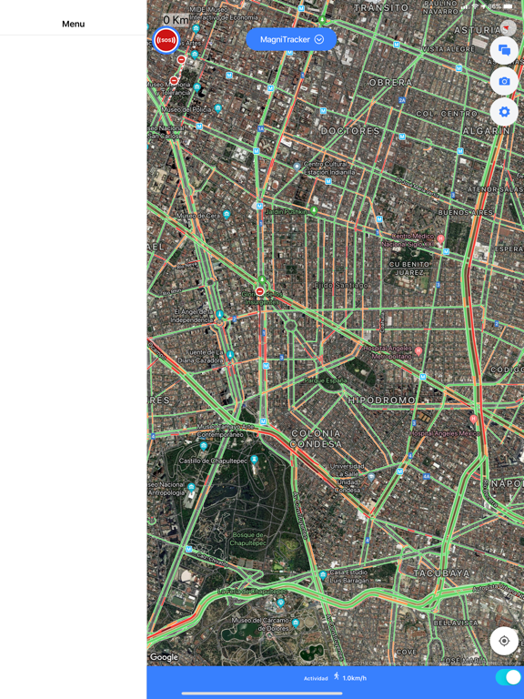 MagniTracker iPad screenshot 8 - Navigation app
