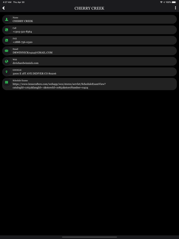 Screenshot #4 pour MY EYE DR