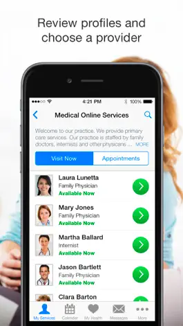 Game screenshot MedStar eVisit apk