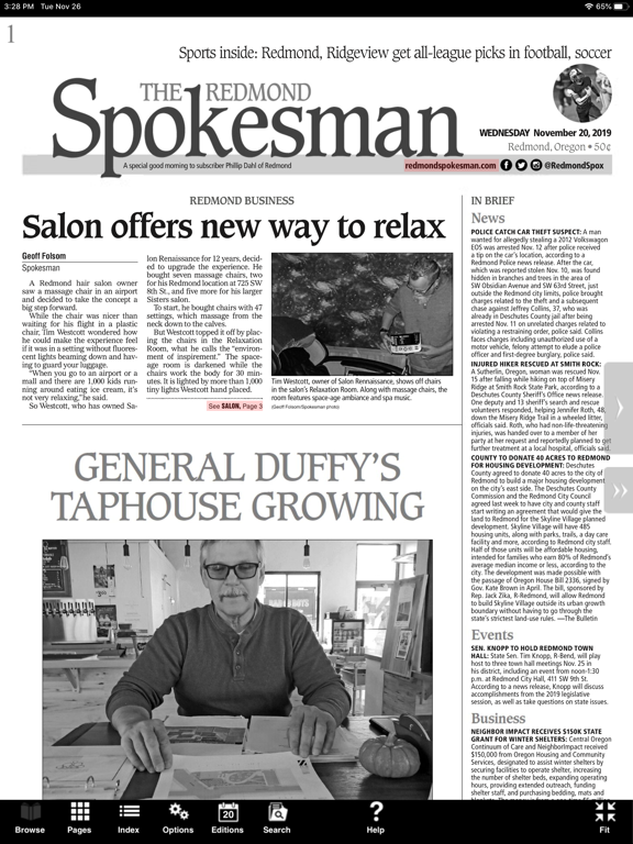 Screenshot #4 pour Redmond Spokesman E-Edition