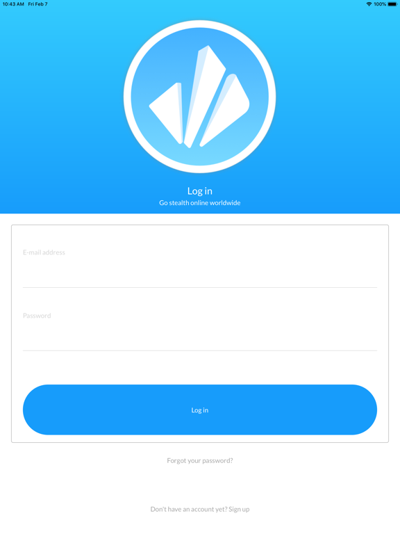 VPNCity iPad screenshot 1 - Utilities app