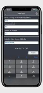 Thermal Engineering Calc screenshot #9 for iPhone