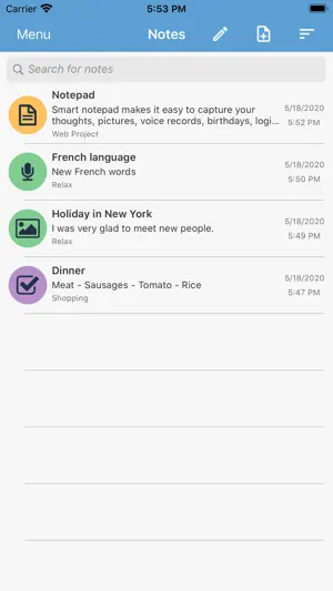 Notepad: notes, checklist Pro screenshot 2