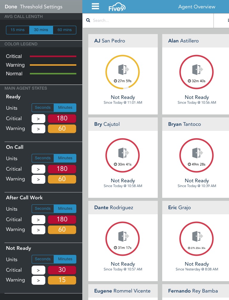 Five9 Supervisor screenshot 3