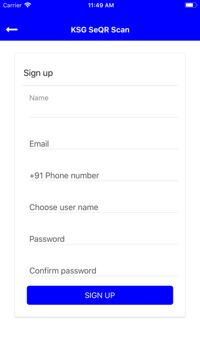 Screenshot #3 pour KSG SeQR Scan