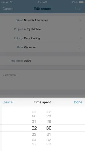nuTijd Mobile screenshot 3