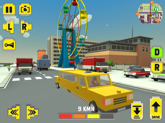 Taxi Driver Sim 2021 iPad screenshot