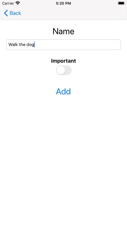 Simple To Do Organizer