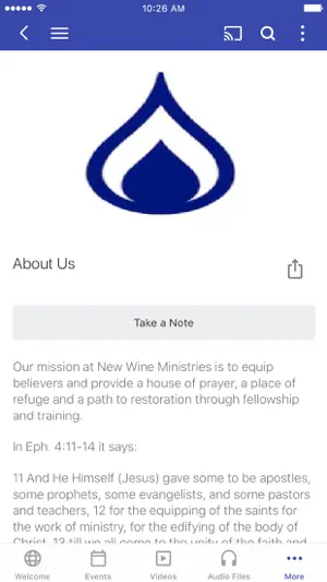 New Wine Ministries screenshot 3