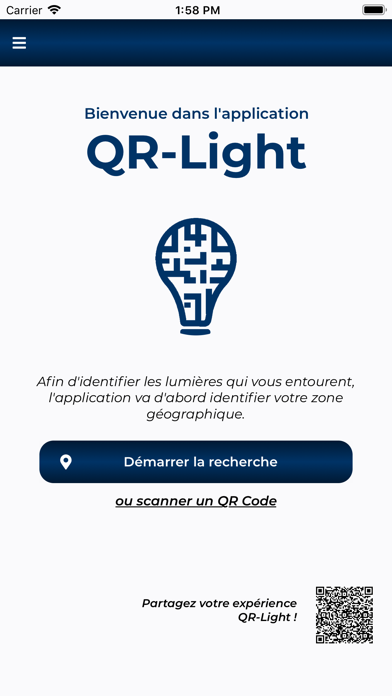 Screenshot #1 pour QR-Light Admin