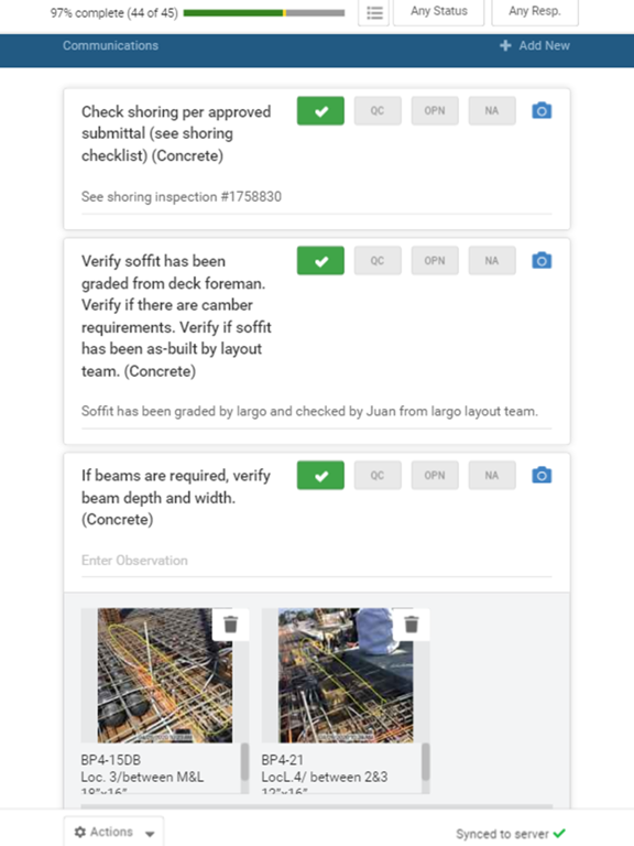 FTQ360 Mobile Inspection iPad screenshot 1 - Business app