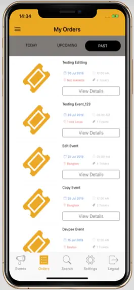 Game screenshot MyEvents! apk
