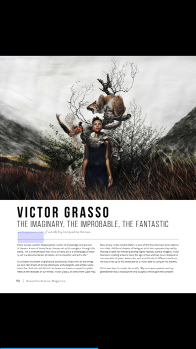 Screenshot #9 for Beautiful Bizarre Magazine