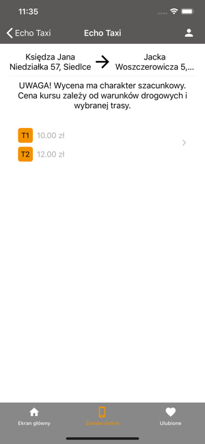 Echo Taxi Siedlce(圖5)-速報App