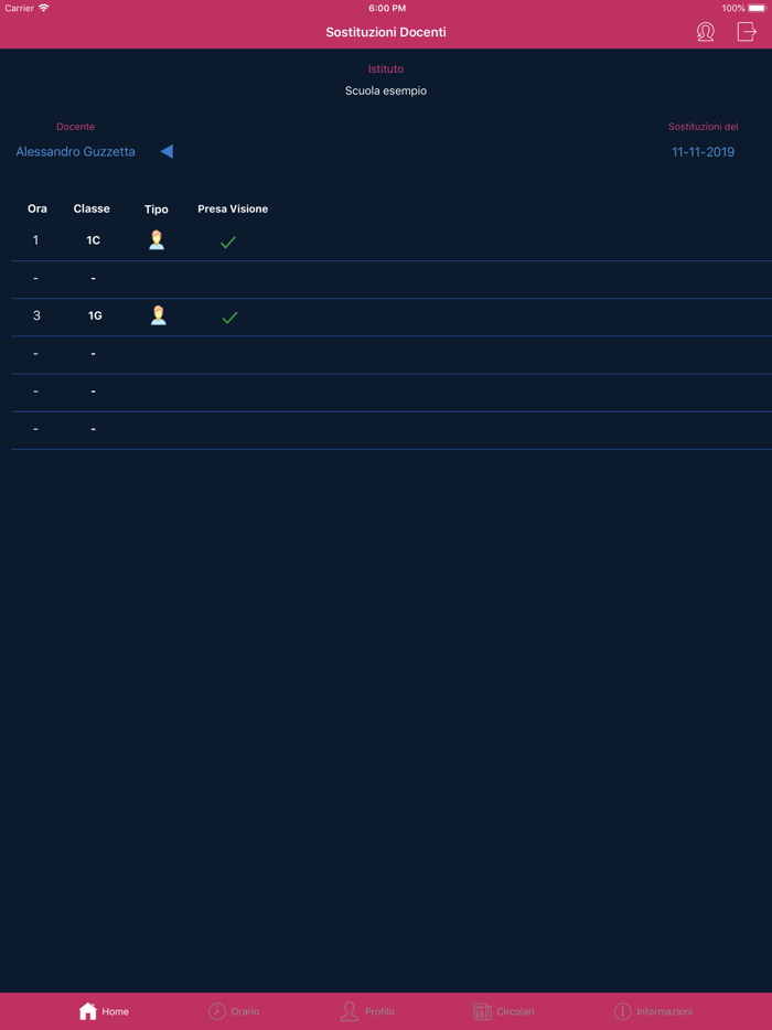 Sostituzioni Docenti