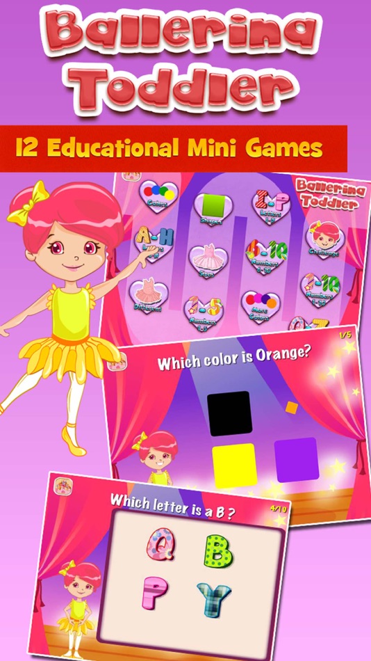 Ballerina Toddler Fun Game - 3.01 - (iOS)