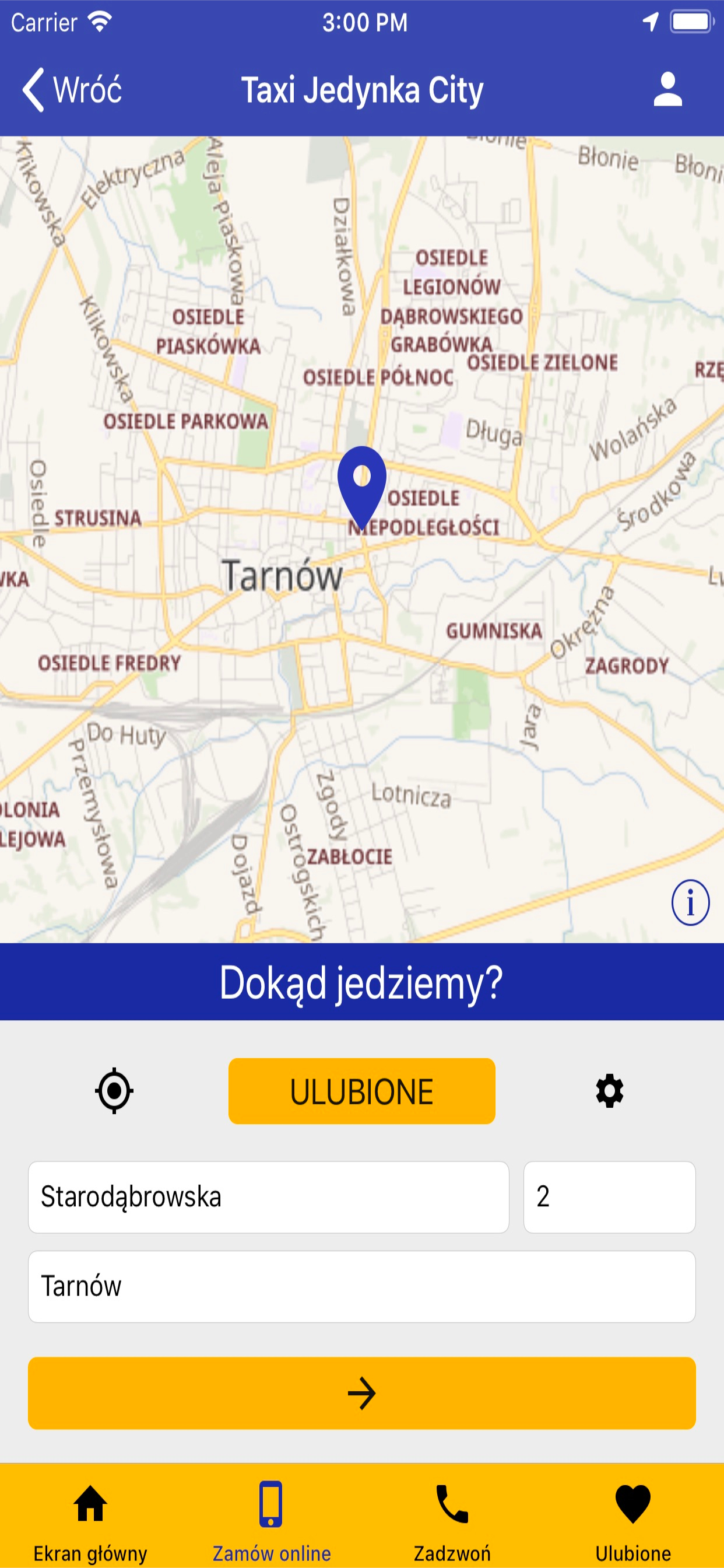 Taxi Jedynka City