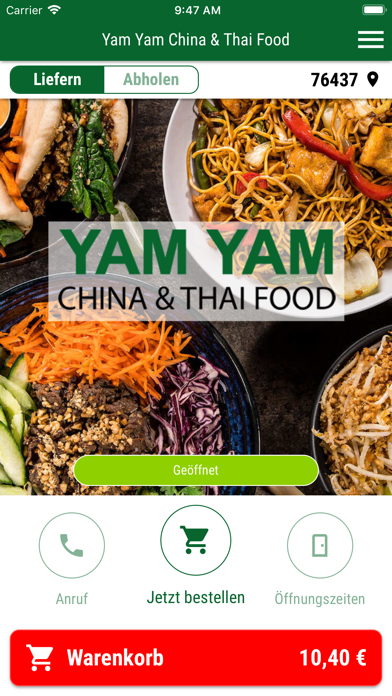 Screenshot #1 pour Yam Yam China & Thai Food