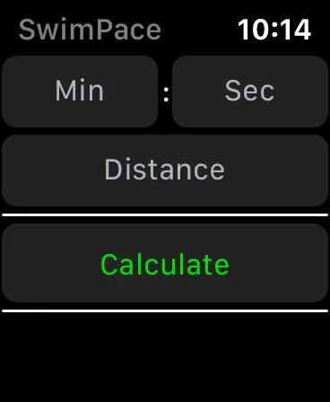 Screenshot #3 pour SwimSplits Calculator